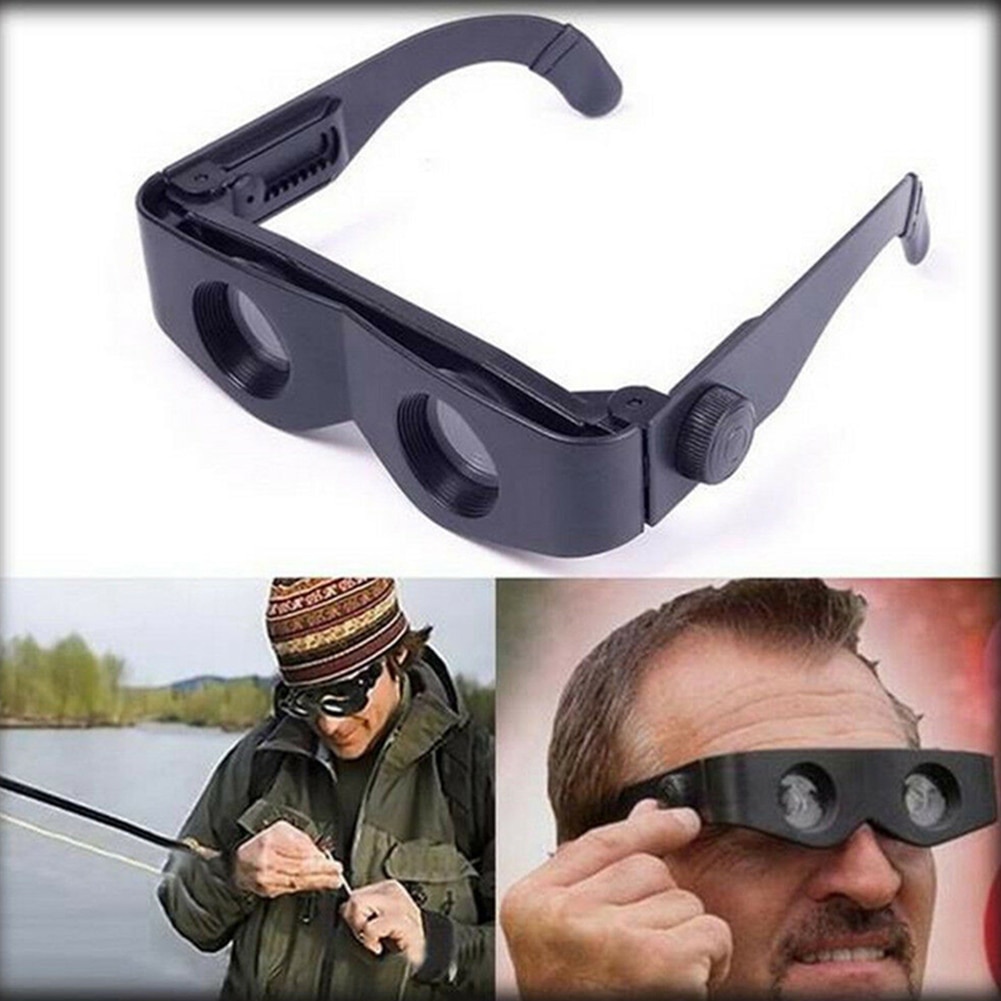 Outdoor Vissen Telescoop Bril Hd Vergrootglas Verrekijker Eyewear Visgerei Voor Outdoor Cycle Fietsen Entertainment