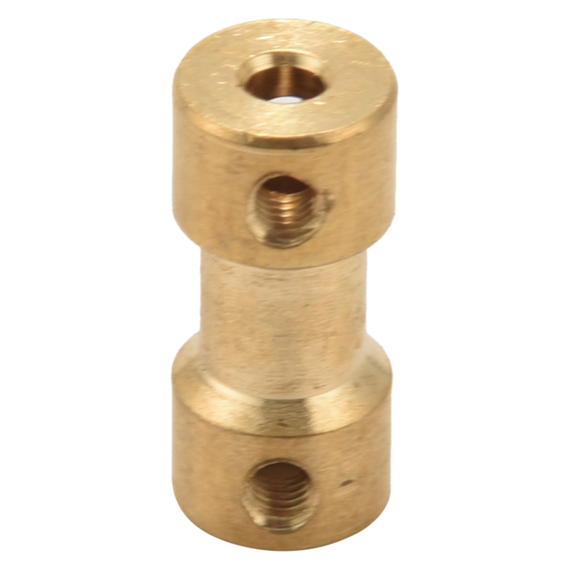 Brass Motor Shaft Coupler - 3mm X 5mm Flexible Connector For RC Models
