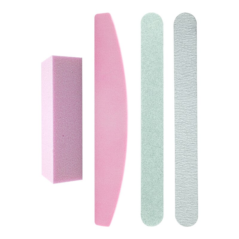 MorCat Nail Tool Kit Manicure Nail File Pedicure Files Double Side Sanding Nail Polishing File Buffer Nails Art Set Manicure Kit: Default Title