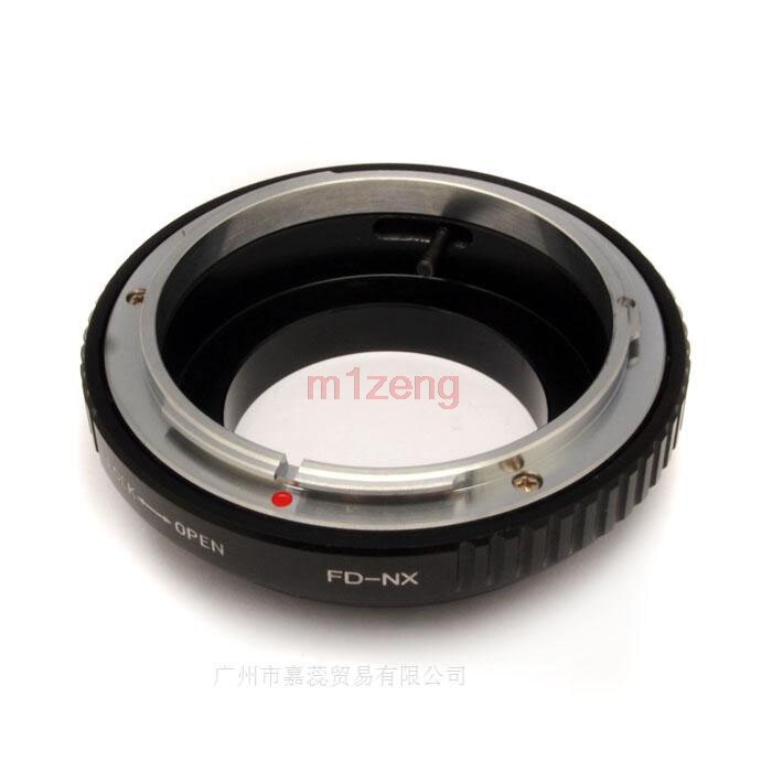Adaptateur objectif nx fd à NX, pour Samsung NX5 NX10 NX11 NX100 NX200