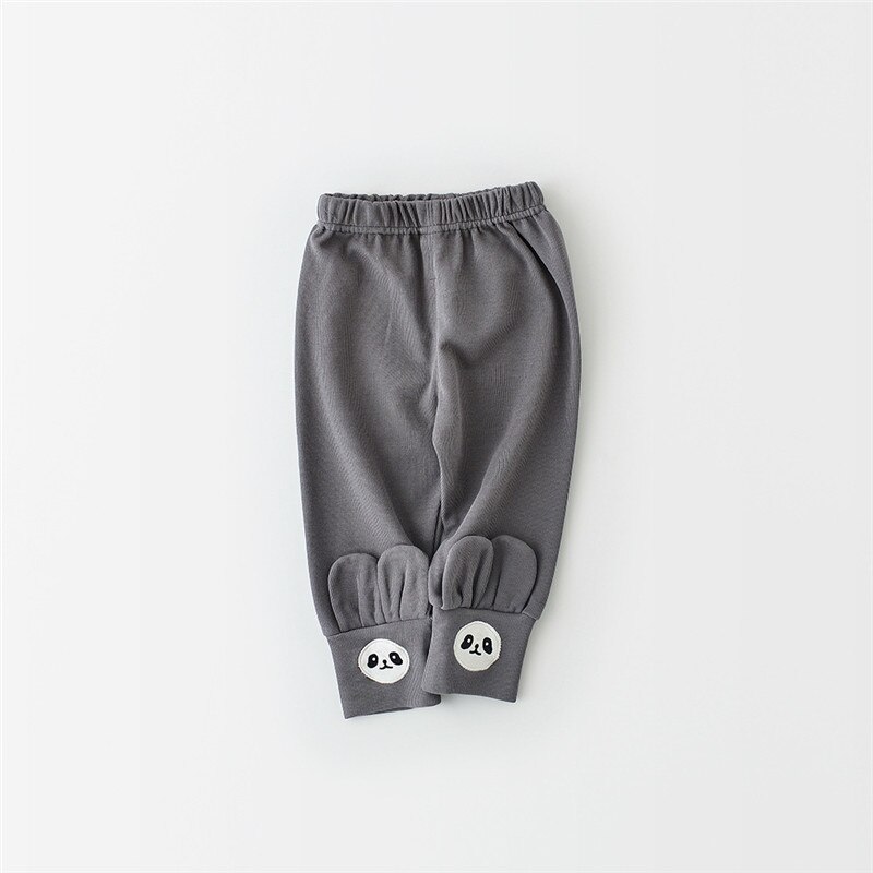 Lawadka – pantalon Long en coton pour bébés garçons et filles, décontracté, de couleur Beige et noir, avec dessin animé, printemps-automne