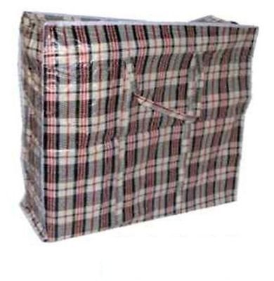 Jumbo vasketøjsposer lynlås genanvendelig stor stærk shopping opbevaringspose