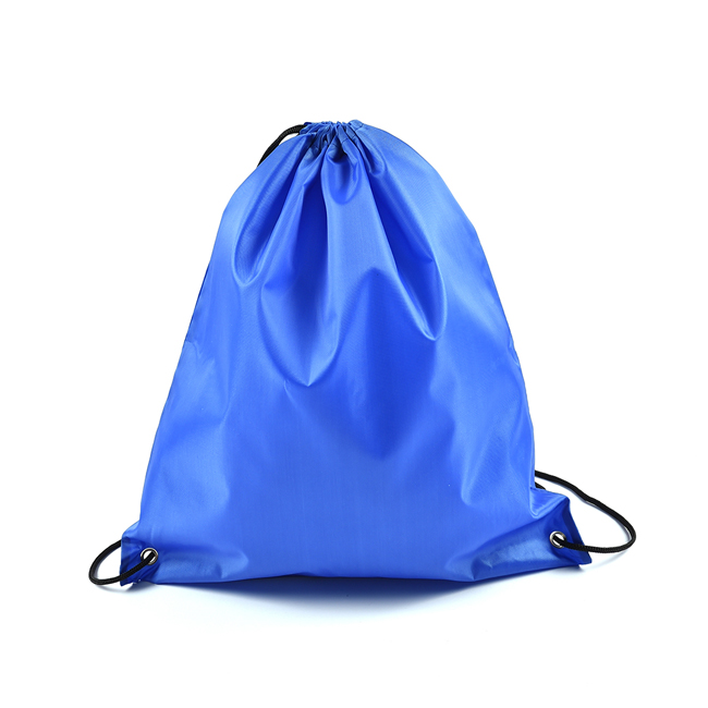 Portable Oxford sac de sport cordon sac ceinture équitation sac à dos salle de sport cordon chaussures sac vêtements sacs à dos étanche: blue