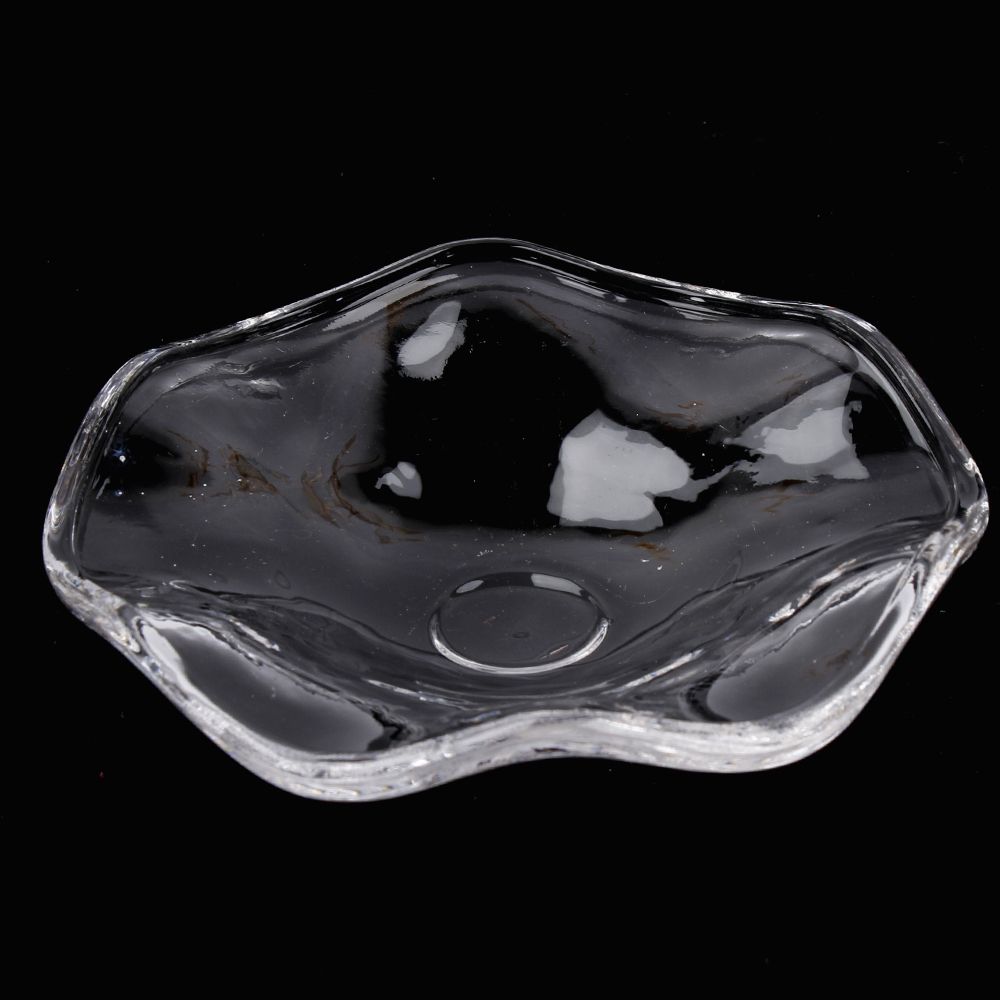 1Pcs Clear Replacement Aroma Glass Dish For Electric Fragrance Diffuser Lamp Oil Dish Multifunction Incense Burners Holder 85mm