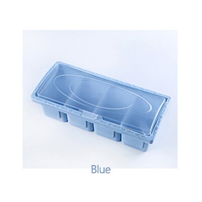 Kruidendoos huishoudelijke artikelen dagelijkse benodigdheden keukenbenodigdheden warenhuis thuis keuken kruidendoos huishoudelijke kleine dingen: Blauw