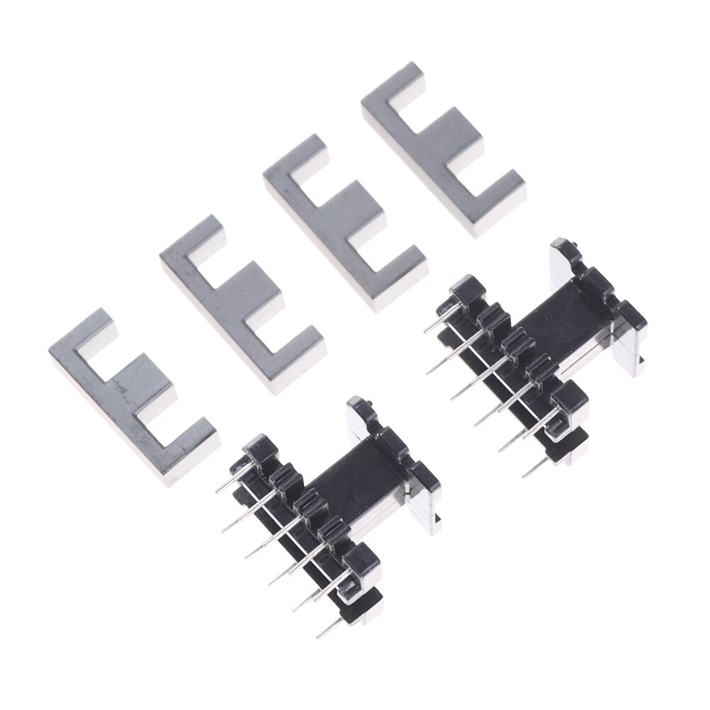 5 conjuntos ee25 5 + 5pin transformador bobina pc40 ferrite núcleo vertical