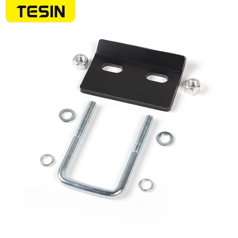Tesin Auto U-Bolt Zware Anti-Rammelaar Stabilizer Hitch Tightener Lock Down Tow Klem Geschikt Voor alle Haak Openingen