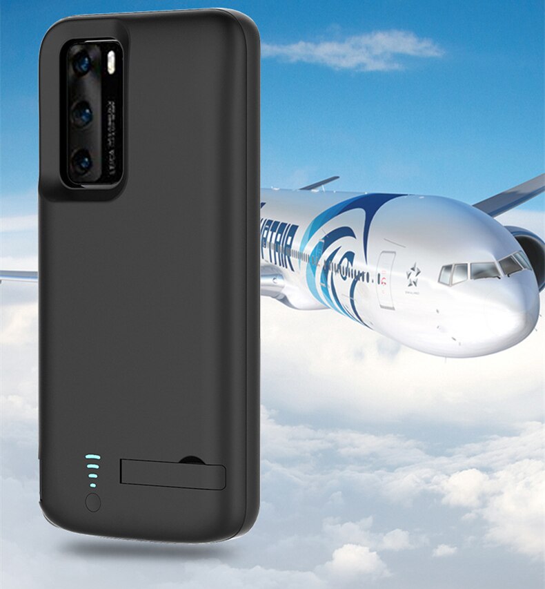 Funda de batería de 5000 Mah para Huawei P40, P40 Pro, P40 Pro + Plus, cargador inteligente, batería externa para Huawei P40