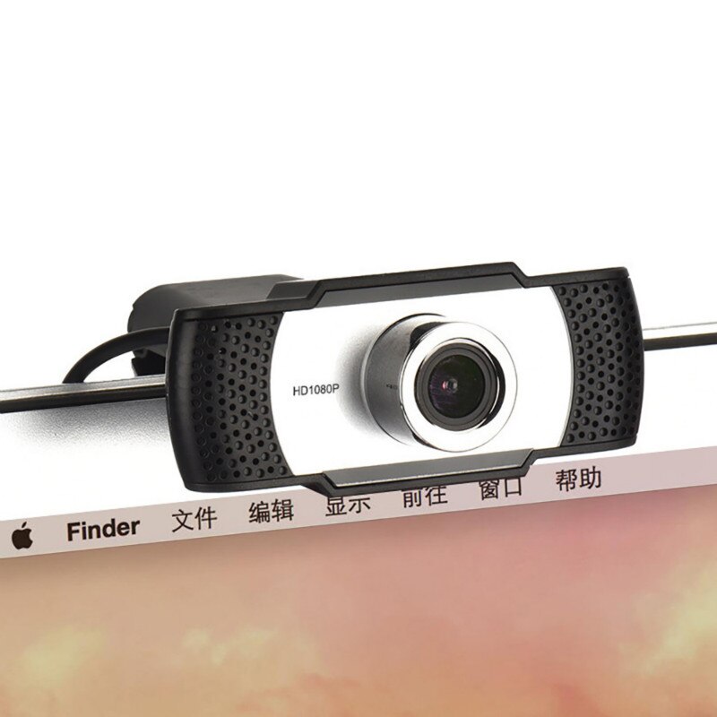 2 Million Pixels 1080P Full HD High Definition USB Webcam For PC Desktop Laptop Web Camera With Microphone Webcams Cámara Web