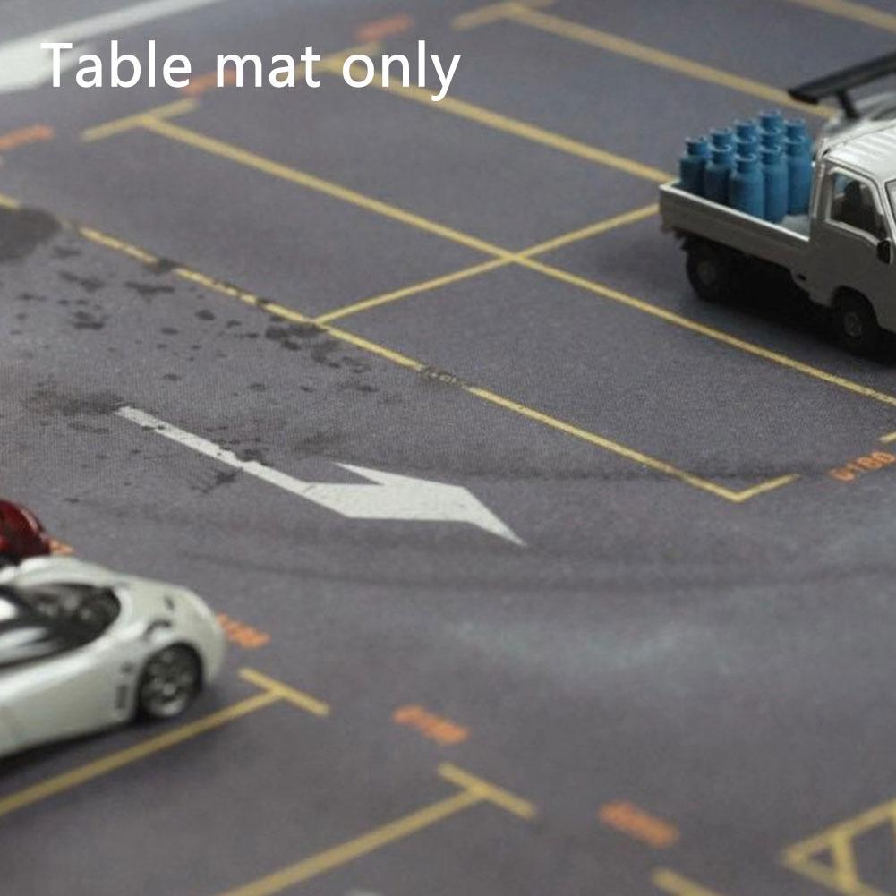 1/64 Scale Unlight Plastic Landscape Model Parking And Architecture Diorama Train Railway Layout