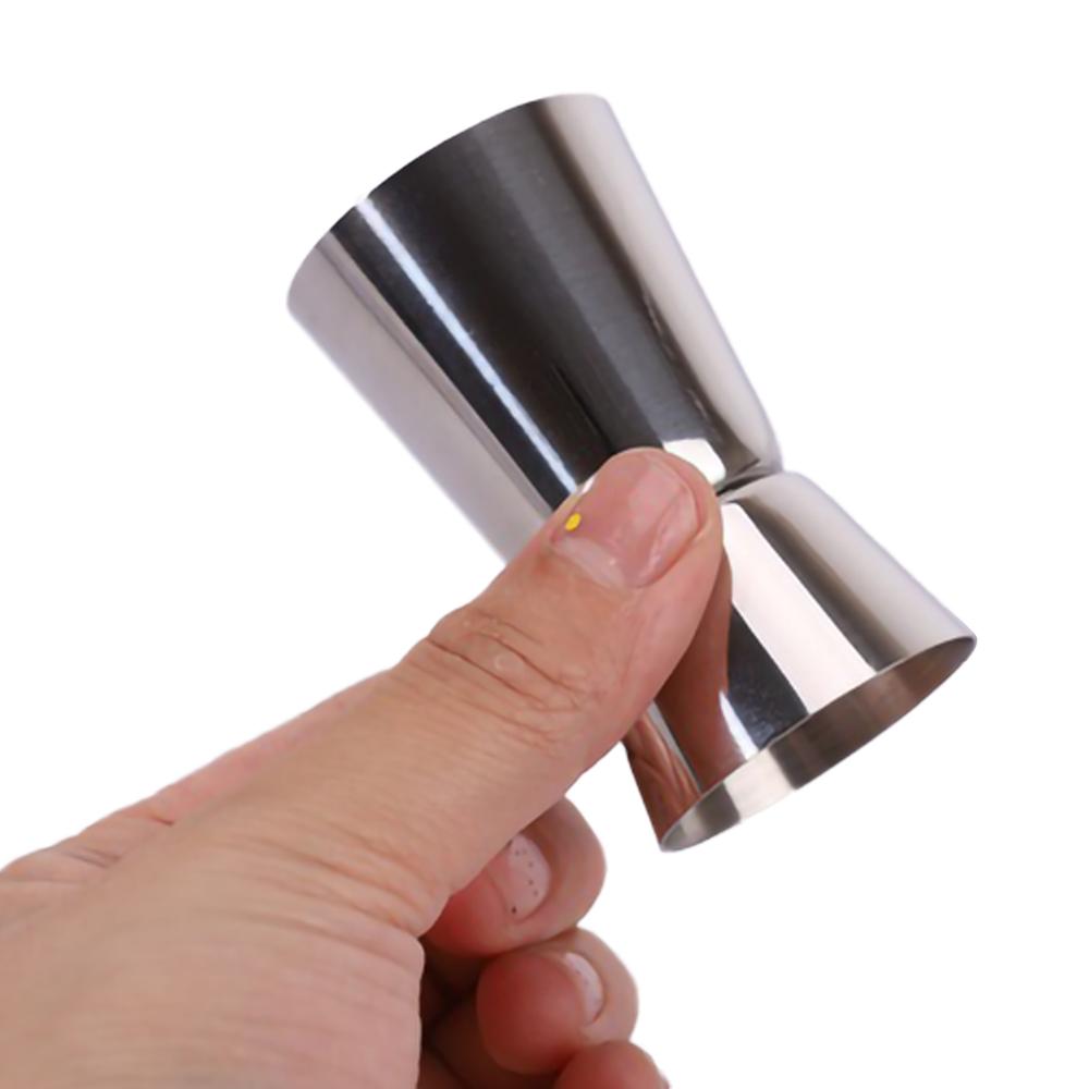 15/30ML Stainless Steel Measuring Cup Bar Metal Measuring Wine Glass Ounce Cup Bartending Measurement For
