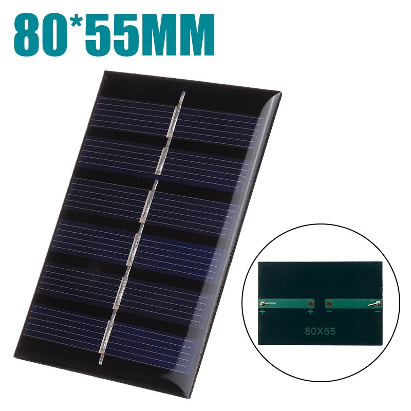 1 pcs Portable Solar Power Panel 4 V 0.6 W Poly Module DIY Mobiele Oplader Zonnepaneel Mayitr
