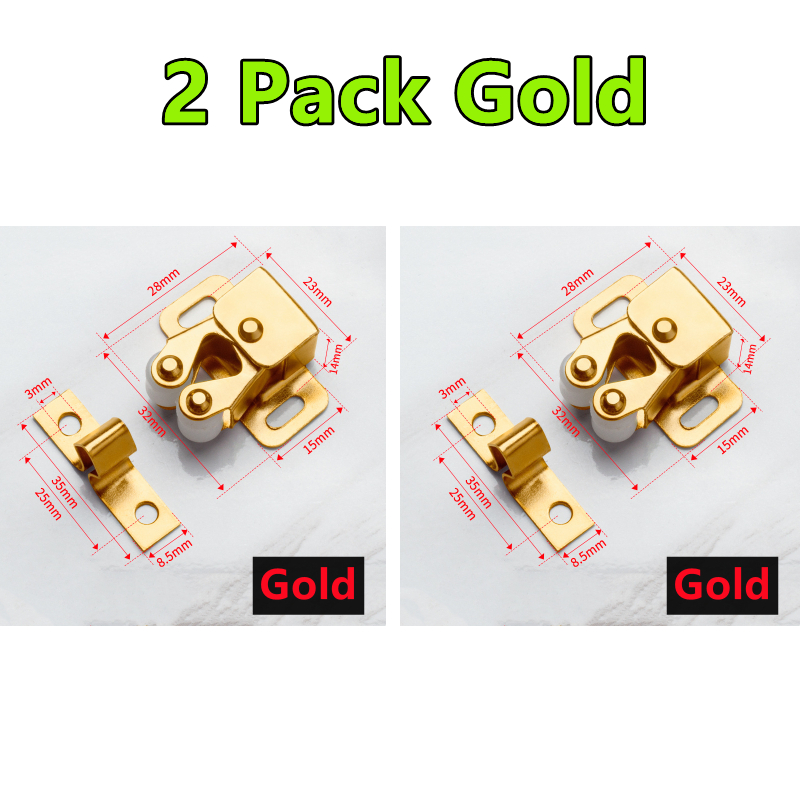 Cabinet Catches Magnet Door Stop, Closer, Stoppers, Damper, Buffer para Armário, Hardware, Móveis, Acessórios, Acessórios, Novo, 10-1Pack: Bronze