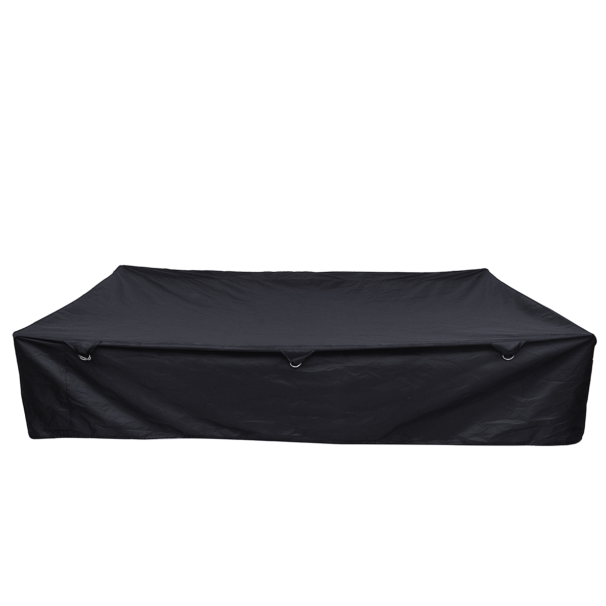 Universal- Nocken Profi Anhänger Abdeckung 224*175*45cm Schwarz Wasserdicht Reisen Camping Reise Abdeckung Schwarz Dach Reise abdeckung