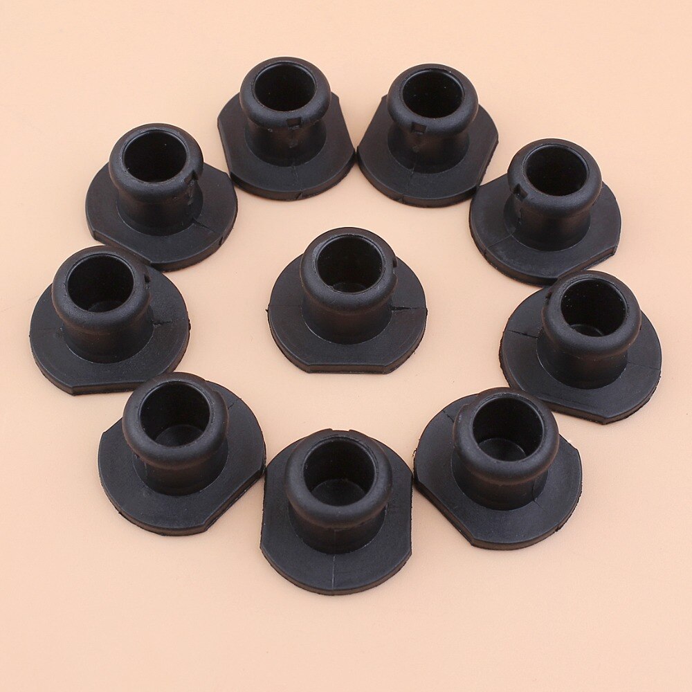 10Pcs/lot Annular Buffer Plug Cap For STIHL 017 018 029 039 MS170 MS180 MS290 MS310 MS390 Chainsaw Parts