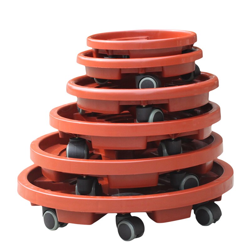 Removable plant stand flower pot tray with Universal wheel Heavy Duty Rolling Potted Rack indoor outdoor garden tool WJ603