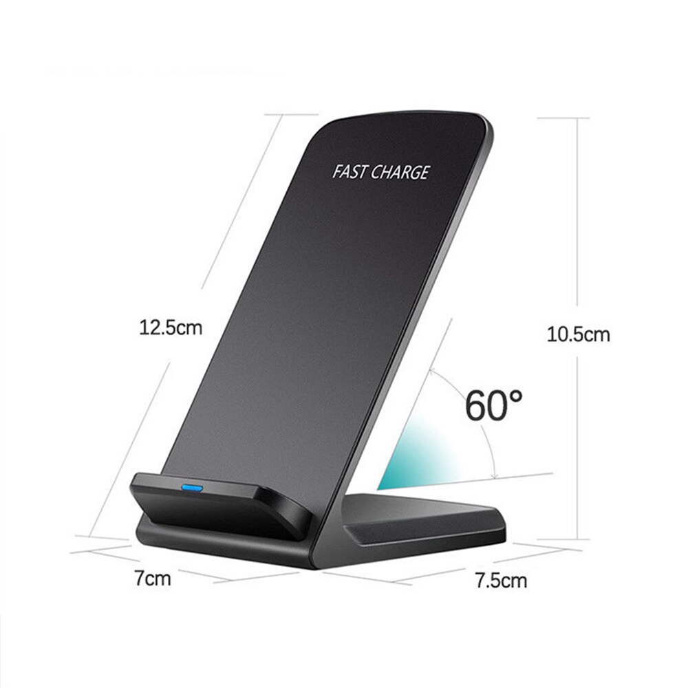 Caricabatterie Wireless Qi multifunzione caricabatterie rapido rapido Dock per iPhone XS Max XR 8 X Samsung S9 S8 S7 S10 ricarica del telefono