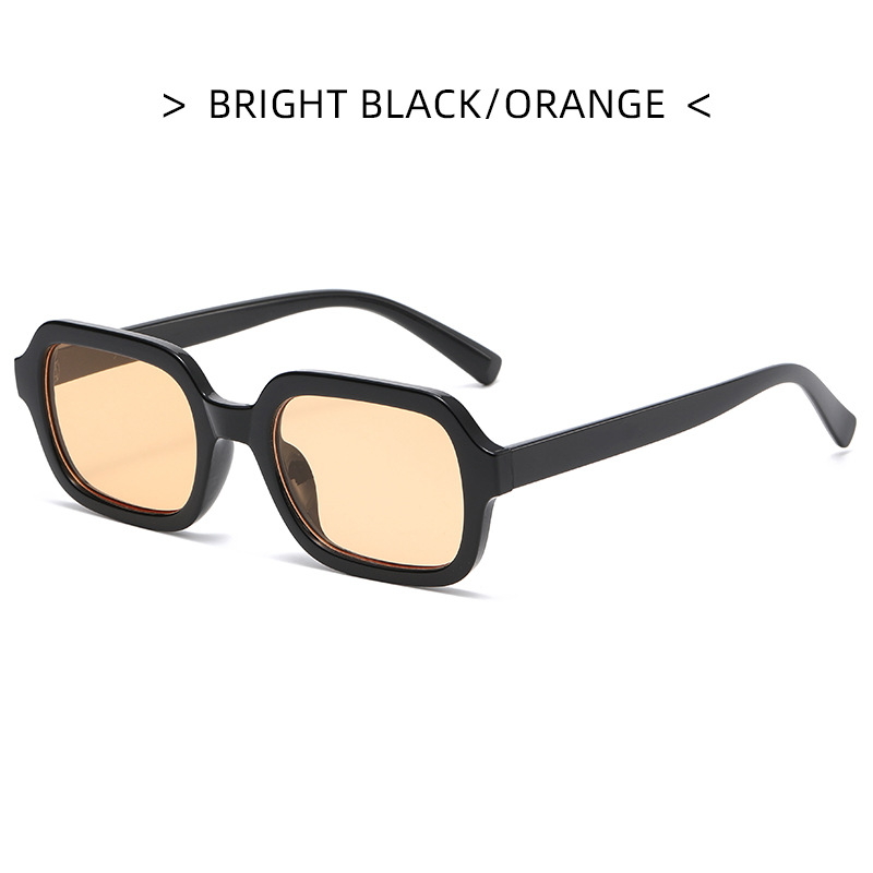 Vwktuun Jahrgang damen-sonnenbrille, kleines quadratisches modell,  uv400 farbenfrohe Straße-sonnenbrillen für damen: Weiß