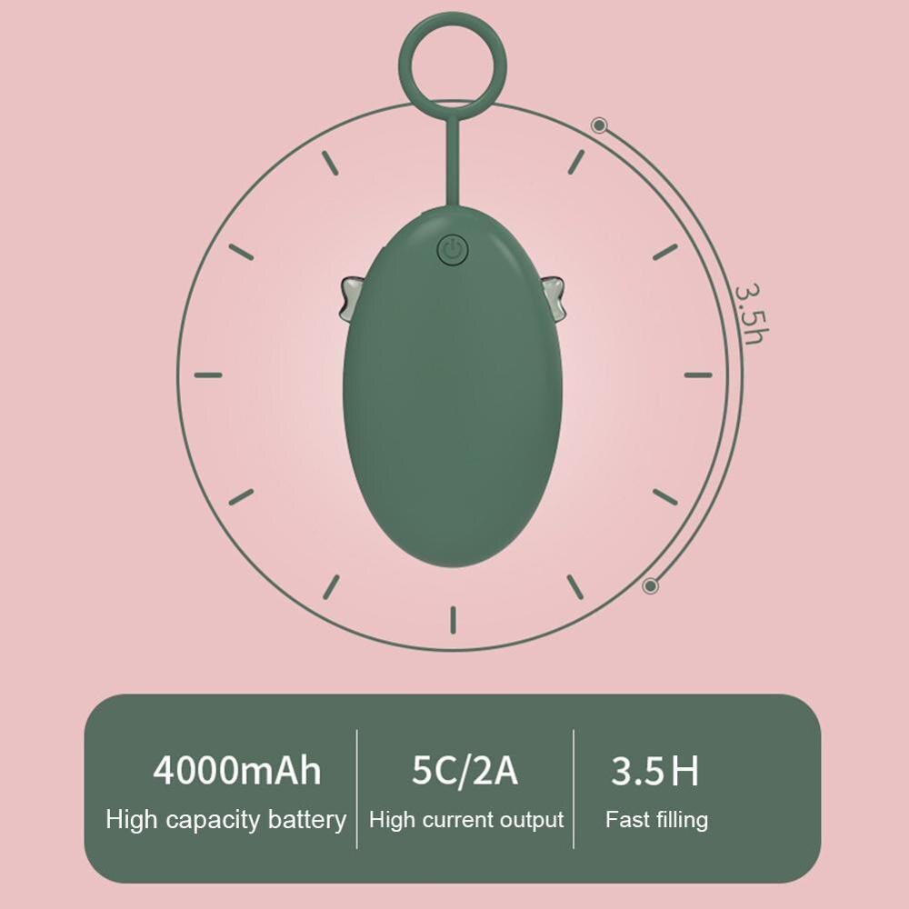 Mini New Flying Fish Power Bank scaldamani USB ricaricabile per autunno elettrico inverno portatile Mini dispositivo alimentato caldo Han V8Y2