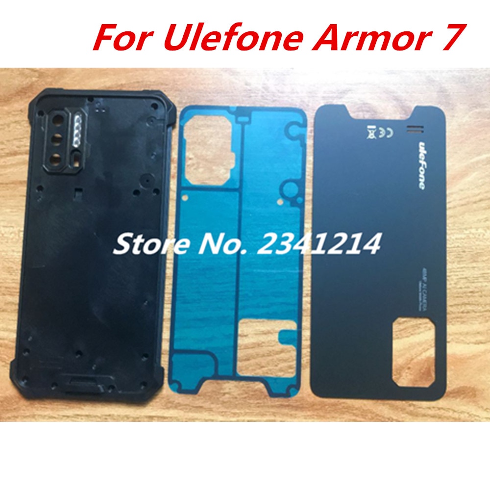 For Ulefone Armor 7 Phone Back housing module Cover Shell Replace Housings Frame Batttery Case Bumper For Ulefone Armor 7