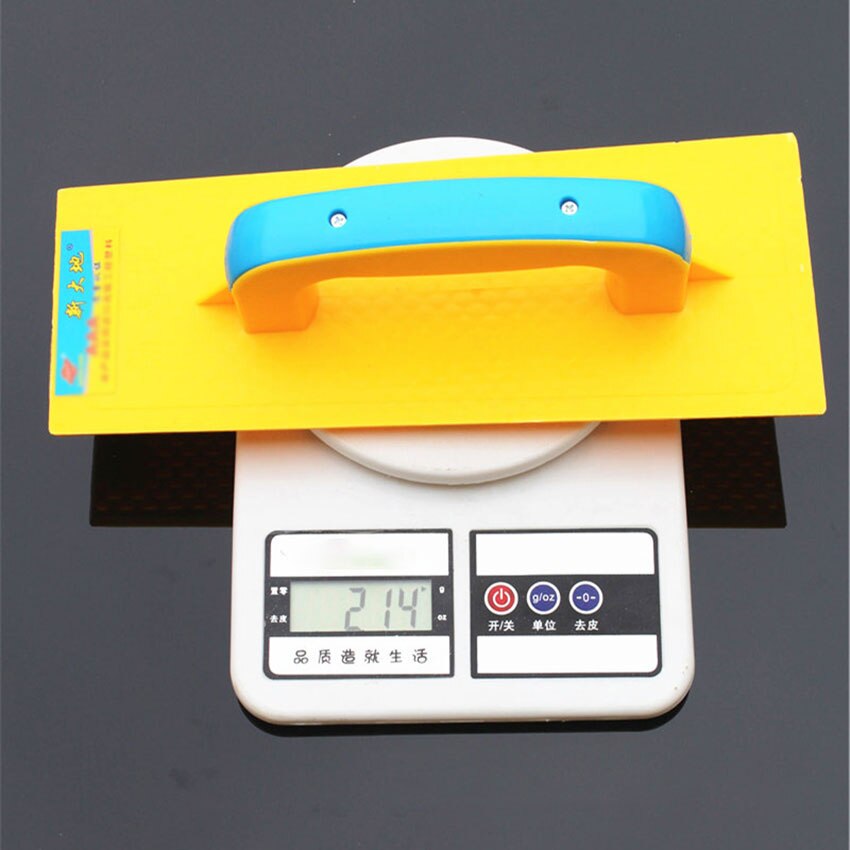 1Pc Plastic Plaster Trowel Thickened Wall Plastering Trowel Portable Workers Flooring Plaster Board Trowel Construction Tools