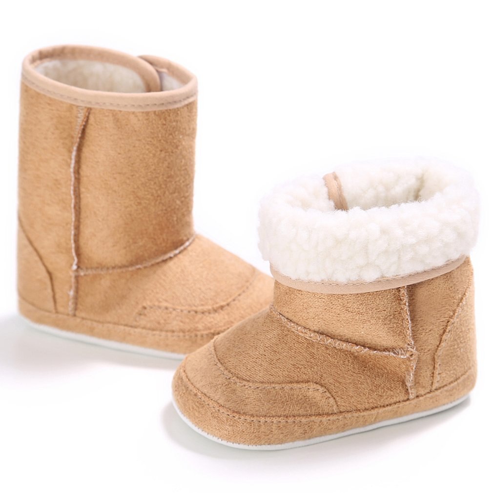OUTAD Neue Baby Schuhe Baumwolle Prämie Weiche Sohle Booties Für Mädchen Anti-Unterhose Warme Winter Säuglings Kleinkind Schnee stiefel 7 Farben