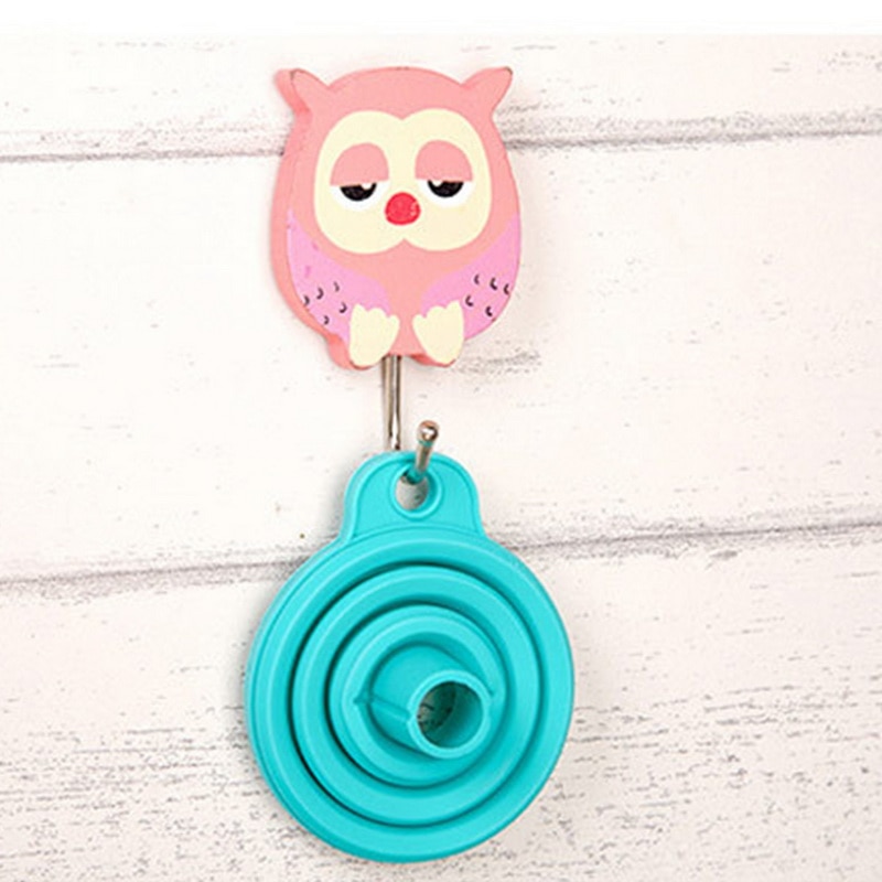 Mini Opvouwbare Trechter Silicone Inklapbare Trechter Opvouwbare Draagbare Trechters Worden Opgehangen Huishoudelijke Vloeibare Doseren Keuken Gereedschap