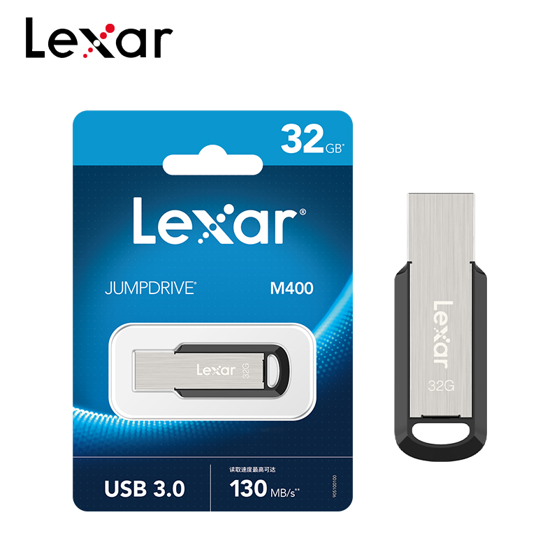 Lexar USB3.0 M400 Jumpdrive Hoge Snelheid tot 150 MB/s 32 GB 64 GB 128 GB 256 GB Flash Memory Stick 100% Originele Pen drive voor PC