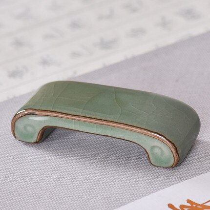 Multifunctional Ceramics Chinese Calligraphy Brush Holder Rest ink stick Rest: Style 1