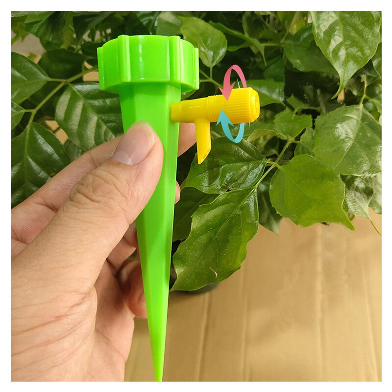 3/6PCS Auto Drip Irrigation Watering System Self-Watering Kits Automatic Waterers Dripper Spike Kits Plant Flower Waterer Tools