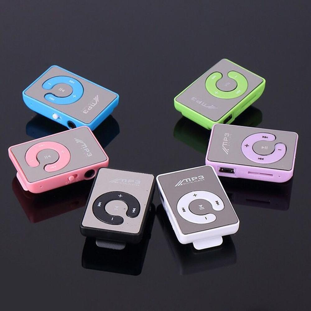 Kleine Formaat Draagbare MP3 Speler Mini Lcd-scherm MP3 Muziekspeler Ondersteuning 32 Gb Geen Scherm Spiegel MP3