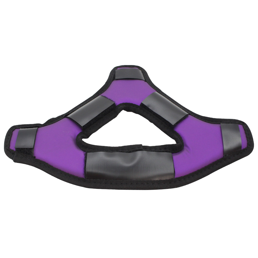 Kussen Hoofd Band Pad Antislip Soft Pu Leer Installeren Hoofdband Bevestiging Accessoires Schoon Voor Oculus Quest Vr headset: Purple