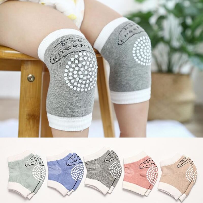 Lente En Herfst Winter Katoen Kinderen Kniebeschermers Warm Been Sets Antislip Baby Kniebeschermers Sport Baby kruipen Kniebeschermers