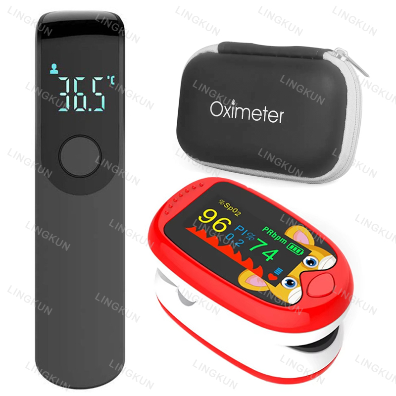 Household Infrared Thermometer Digital Non Contact LCD Thermometer Tool Handheld IR Temp Pyrometer Infrared Thermometer: CORAL