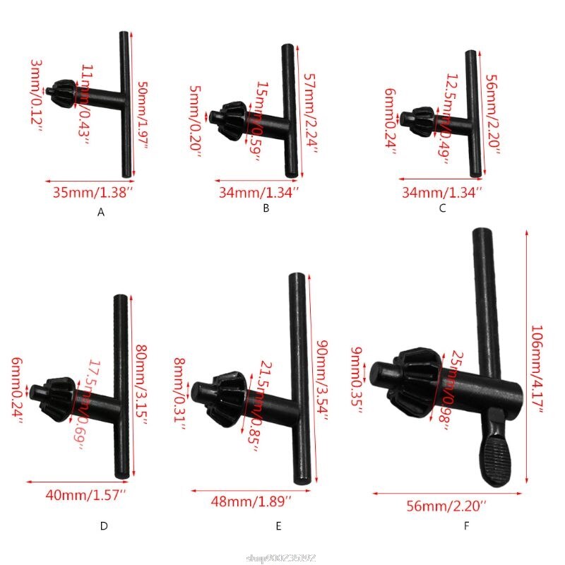 1Pc Mini Elektrische Hand Boorkop Sleutel Tool Boorkop Toetsen Draaibank Accessoires S17 20