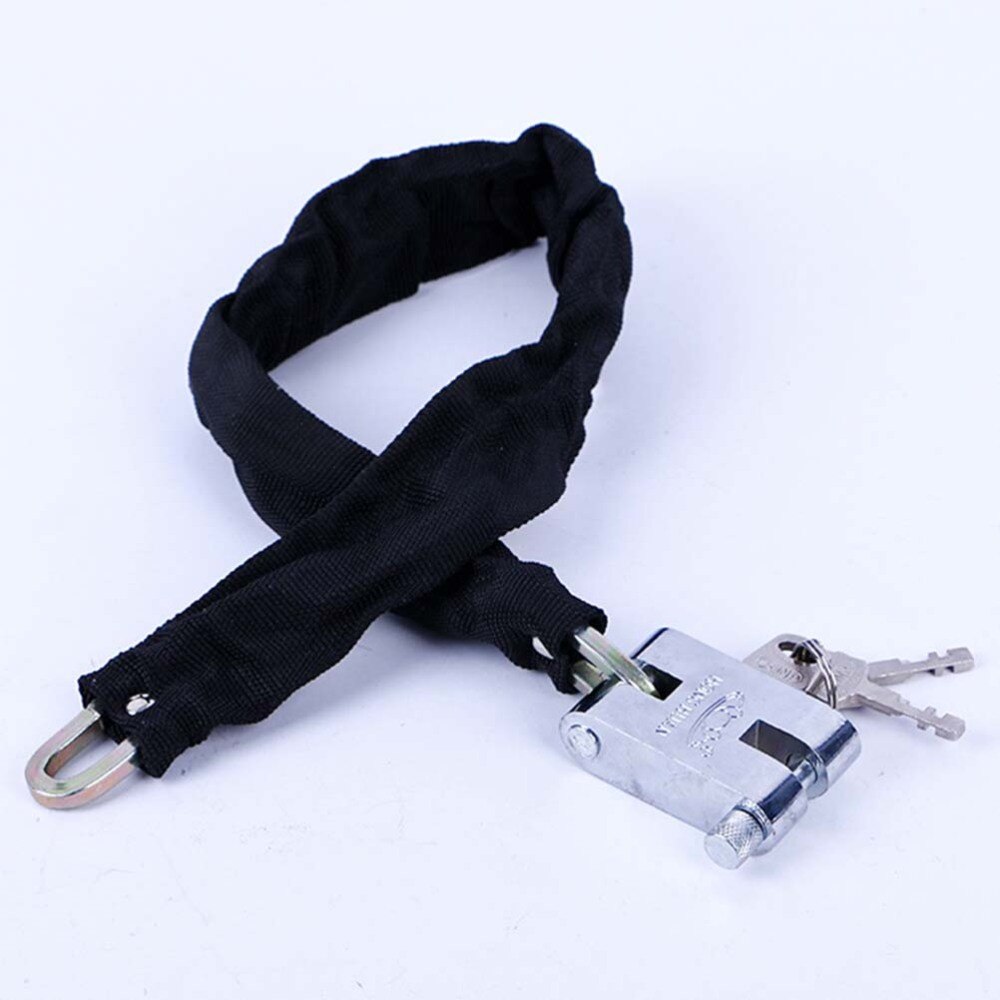 Cable Lock Heavy Duty Braided Stainless Steel Cable Lock for Outdoor Cycling (100cm): Default Title