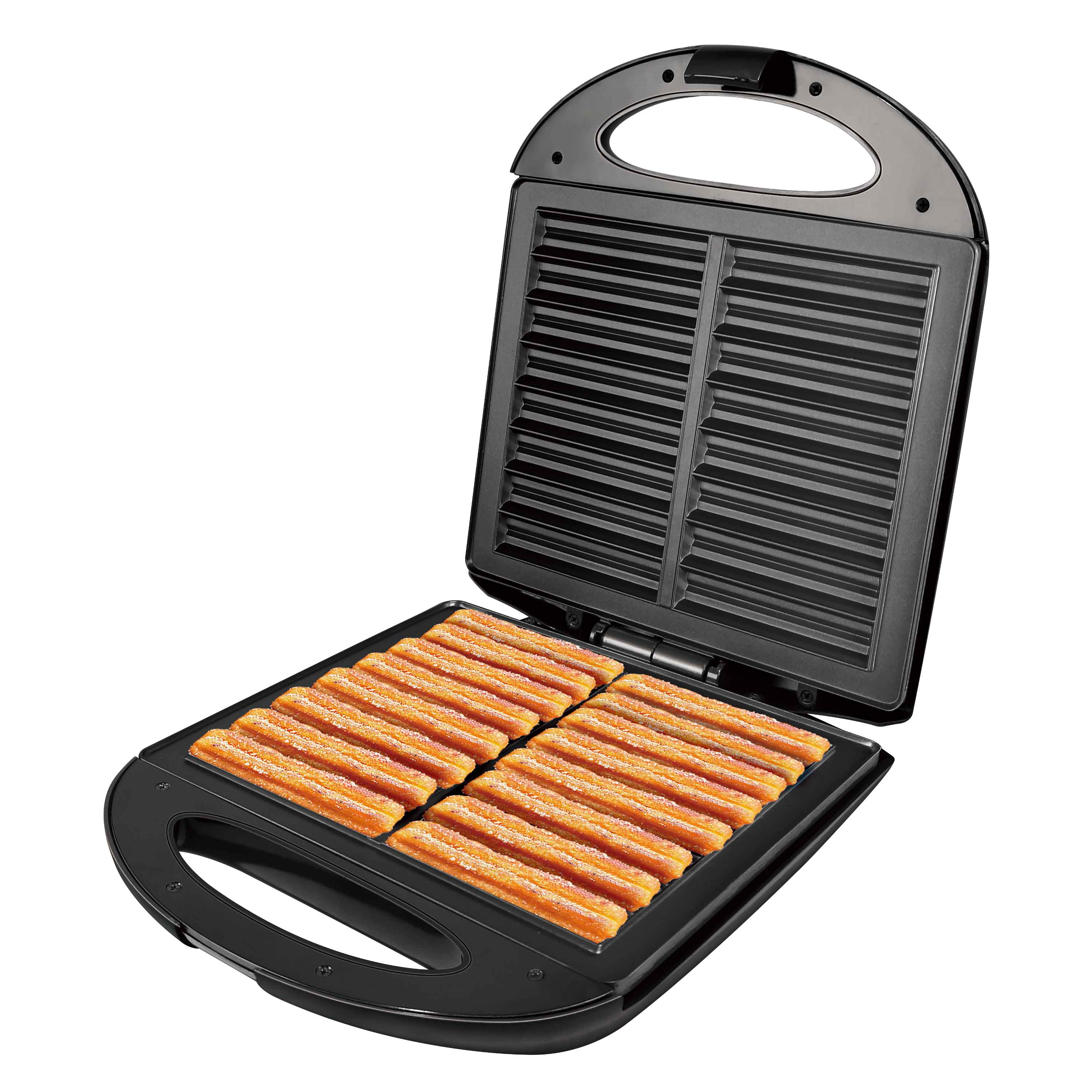 Hiszpania Churros elektryczny opiekacz robić kanapek 1400W gotowanie urządzenia kuchenne śniadanie gofry maszyna nieprzywierająca żeliwna patelnia Sonifer: EU