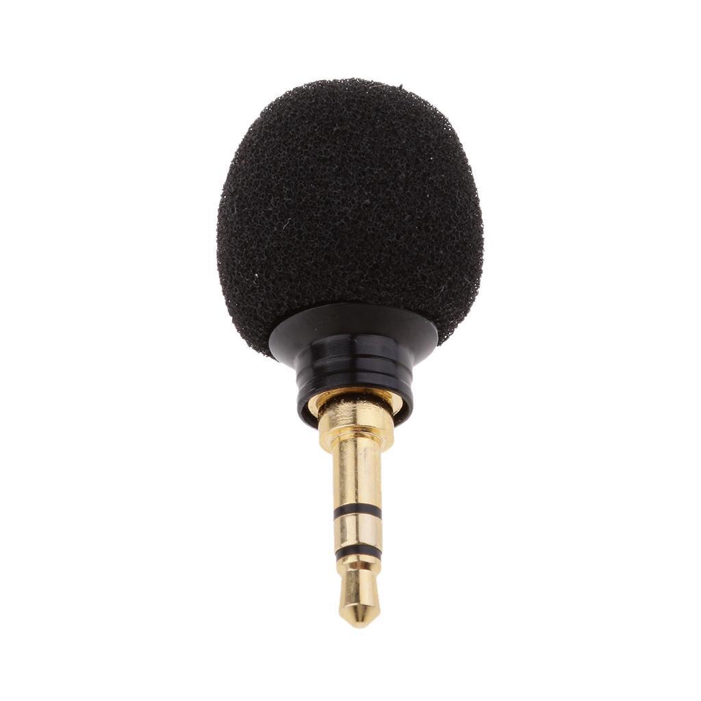 Mini Condenser Sound Mike Microphone , 3.5mm Mono/Stereo/Standard Connector For Voice Recoding Amplifier Cell Phones