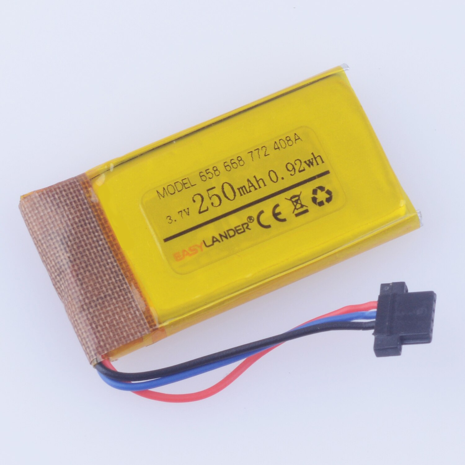 3.7V 250mAh li Polymer battery For DVR MIO mivue 636 mivue 658 mivue 668 MIO mivue 688 MIO mivue 772 MIO mivue 368A 528 536 408A