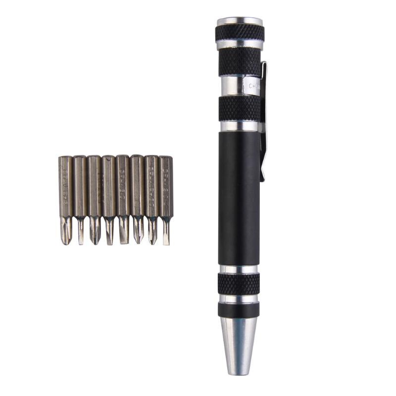 8 Kinds Aluminum Precision Pen Screw Driver Set Ki... – Grandado