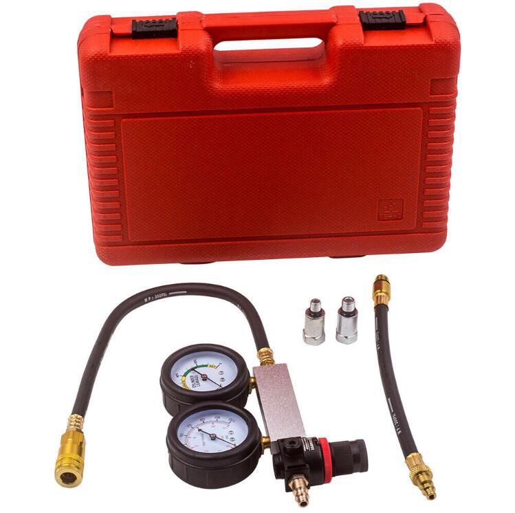 Himiss TU-21 Benzinemotor Cilinder Compressie Lek Detector Tester Gauge Tool Kit