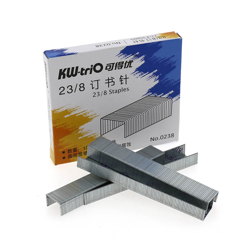 Heavy Duty Staples 23/8 1000pcs Metal Silver Standard Staples 23 / 8 Paper Stapler Staples Office Bookbinding Supplies