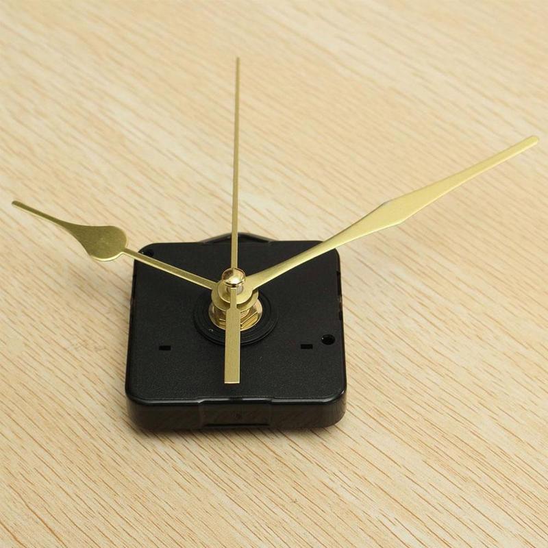 5168S DIY Gold Pointer Replacing Clock Quartz Clock Metal Plastic Movement Clock Panel Casing Hands H3H2