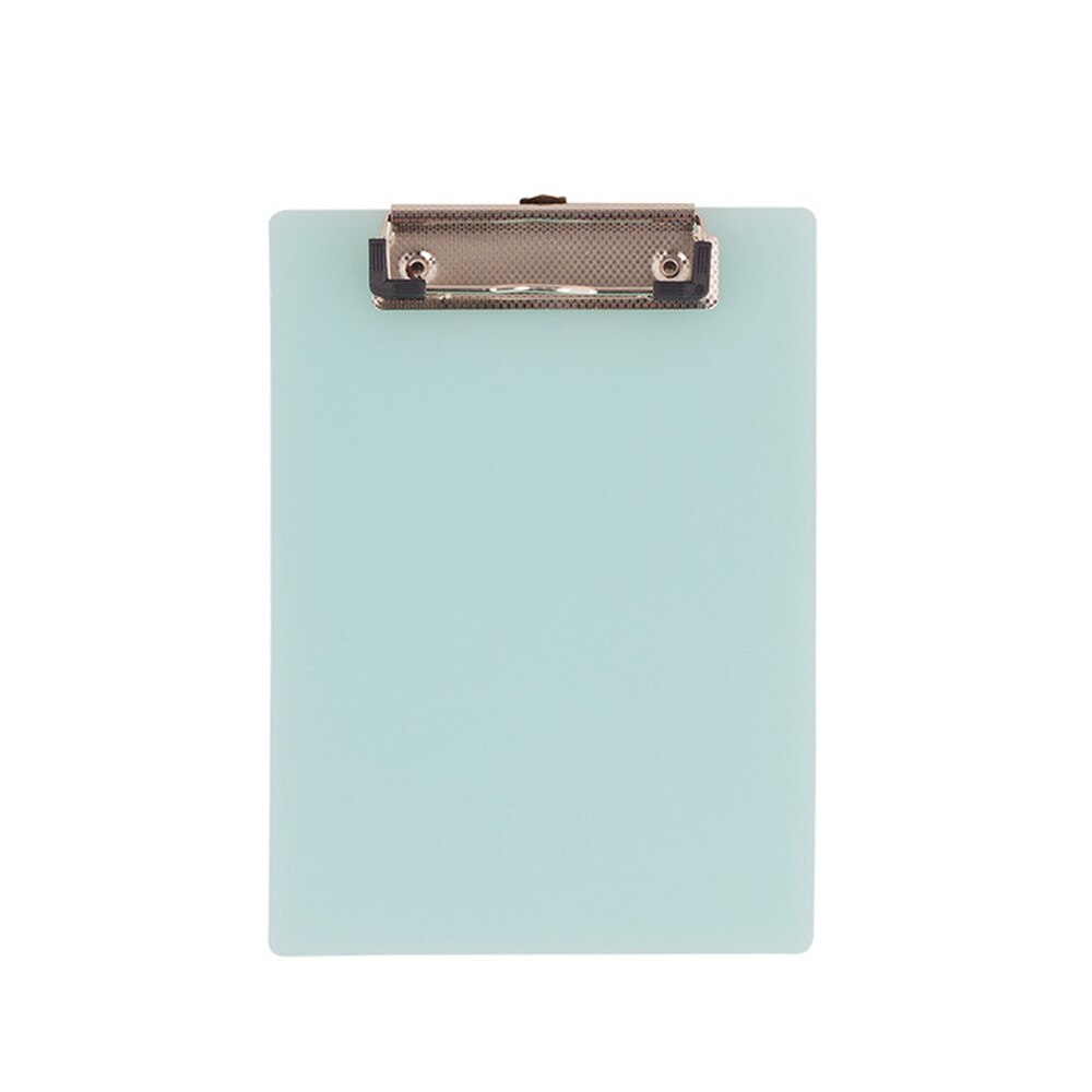 10pcs Clipboard Paper Holder Writing Memo Folders Clip Hardboard Profile Clip Board for Classrooms