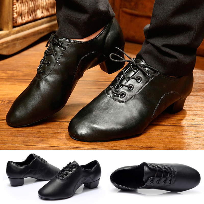 Men Ballroom Dancing Shoes Latin Tango Dance Shoes for Adult Kids Boys WHShopping