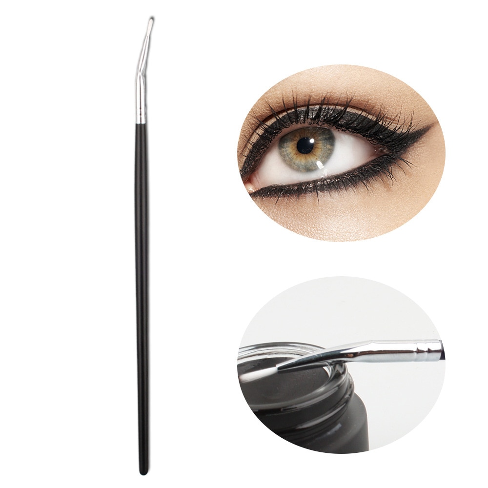 Professionele Make-Up Cosmetische Eye Brush Oogschaduw Brow Tool Lip Eyeliner Borstels Mode Eyeliner Borstel