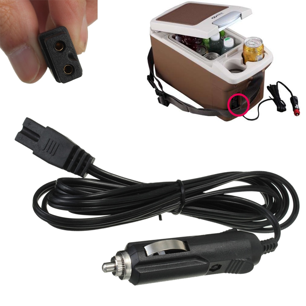 Geschikt Voor Alle Auto Koelbox Mini Koelkast Kabel Dc 12V Auto Mini Koelkast 2 Pin Verbinding Lood Kabel draad Plug