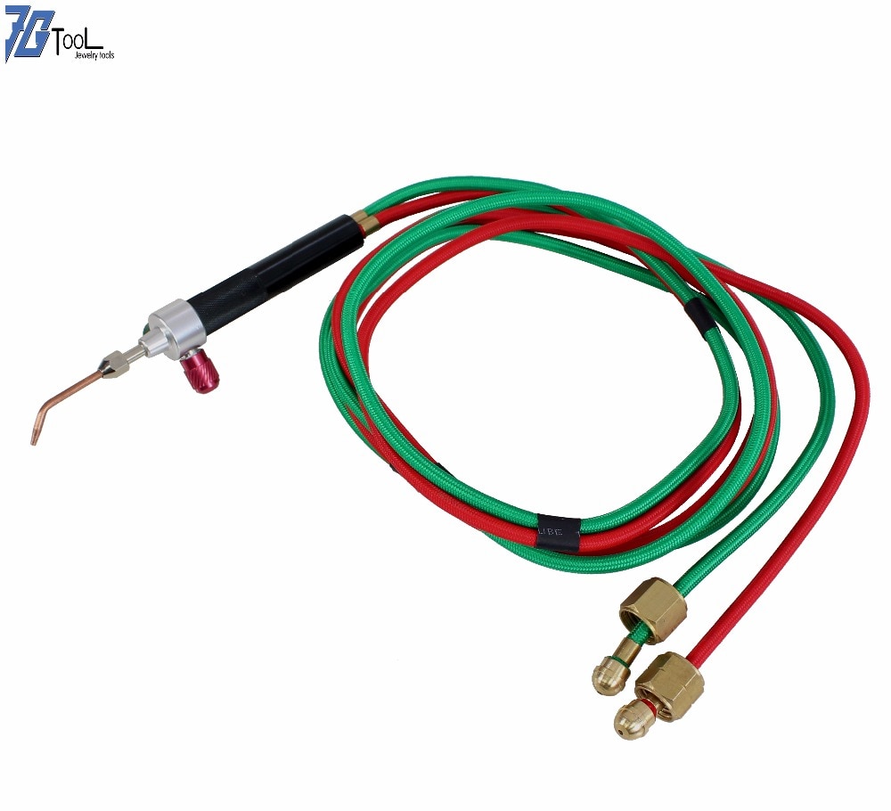 Soldering Cutting Torch Mini Welding Torch Little Smith Gas Torch Jewelry Tools 1 Set with 5 Tips