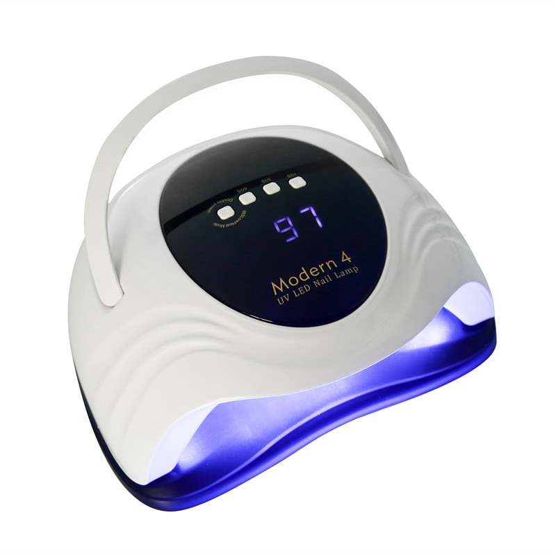 Built-in Cooling Fan Nail Dryer 3 in 1 Quick Dry Fast Curing Gel Lamp For All Kinds of Gel Polish UV Led Nail Lamp: Modern 4 / EU