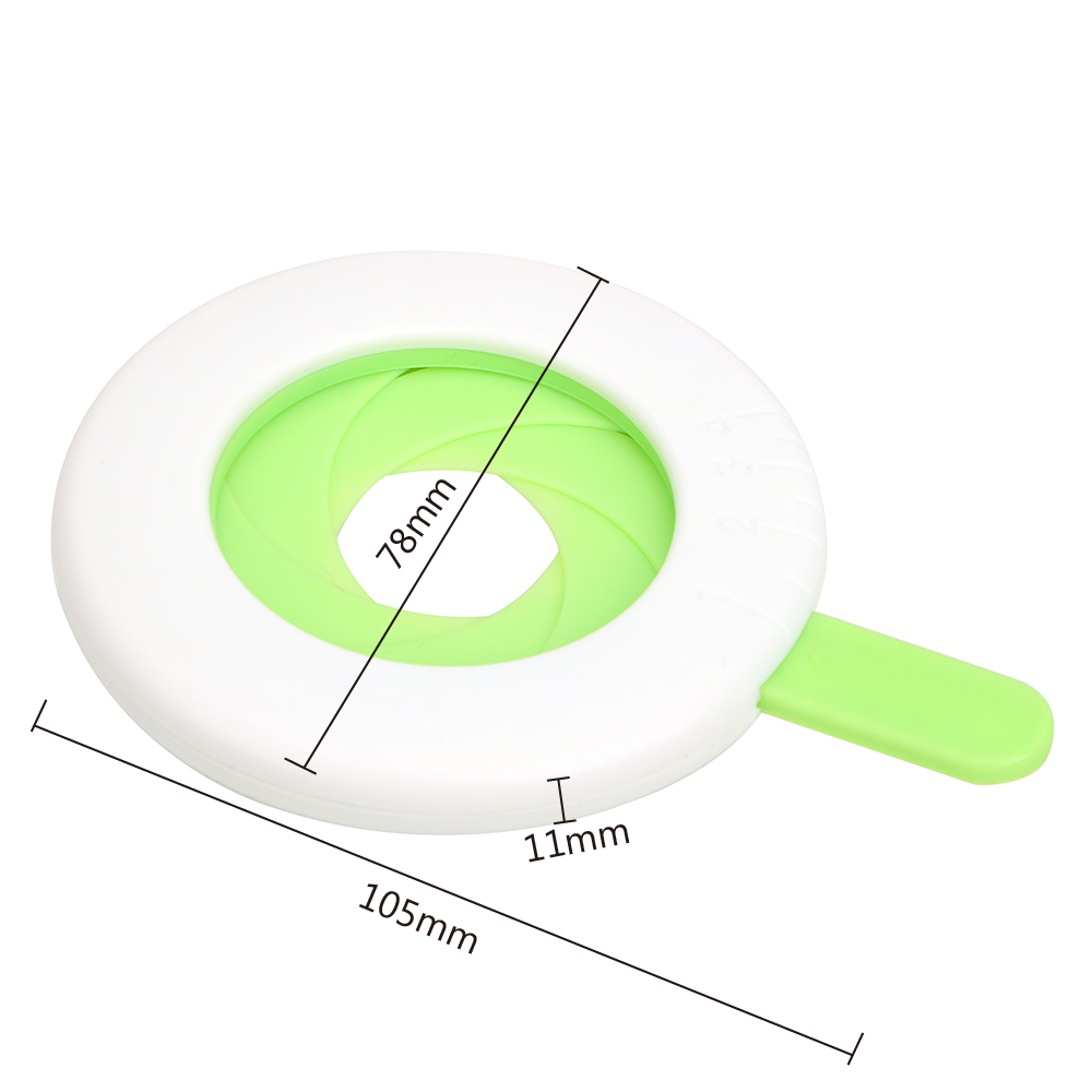 HILIFE Plastic Spaghetti Measure Pasta Noodle Measuring Tool Adjustable Controller Tool